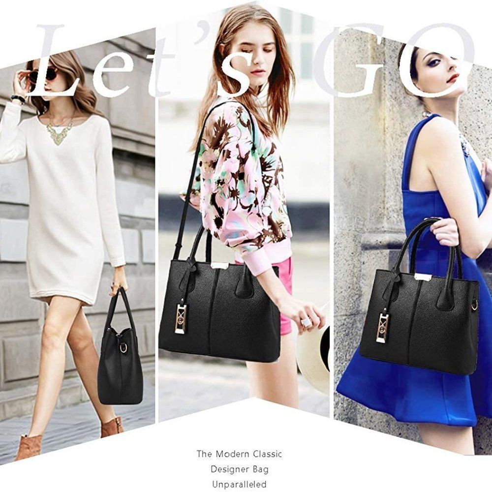 IIL PU Leather Purses-Black - Picture 6 of 6